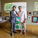 Guti e Caio Cunha no Condemat