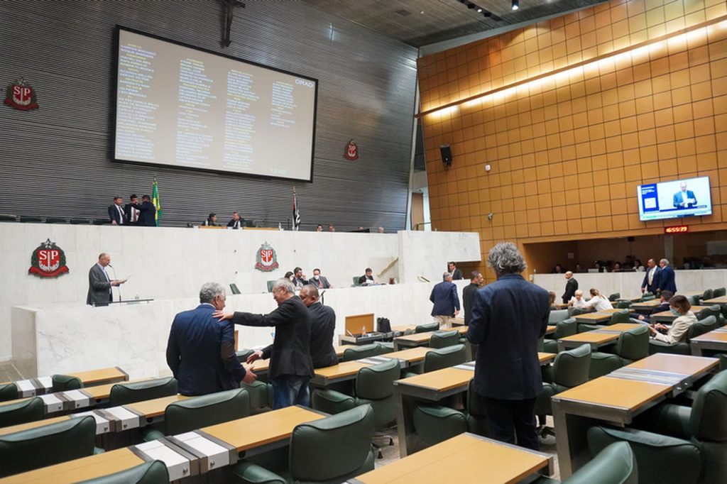 Plenário da Assembleia Legislativa de São Paulo