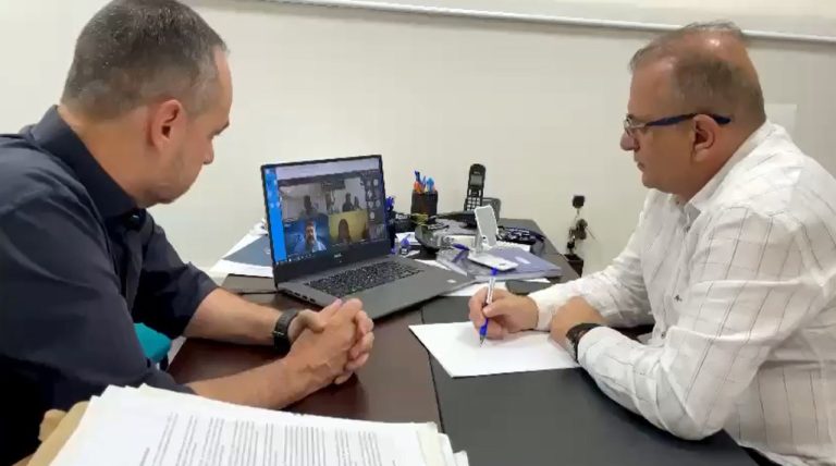 Reunião Prefeitura e técnicos sobre o Metrô