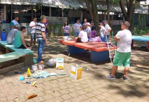 Reforma voluntária Praça