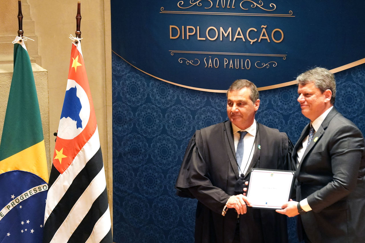 diplomação Tarcísio de Freitas