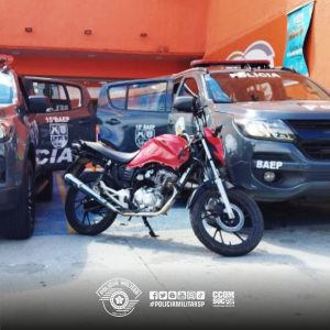 moto roubada