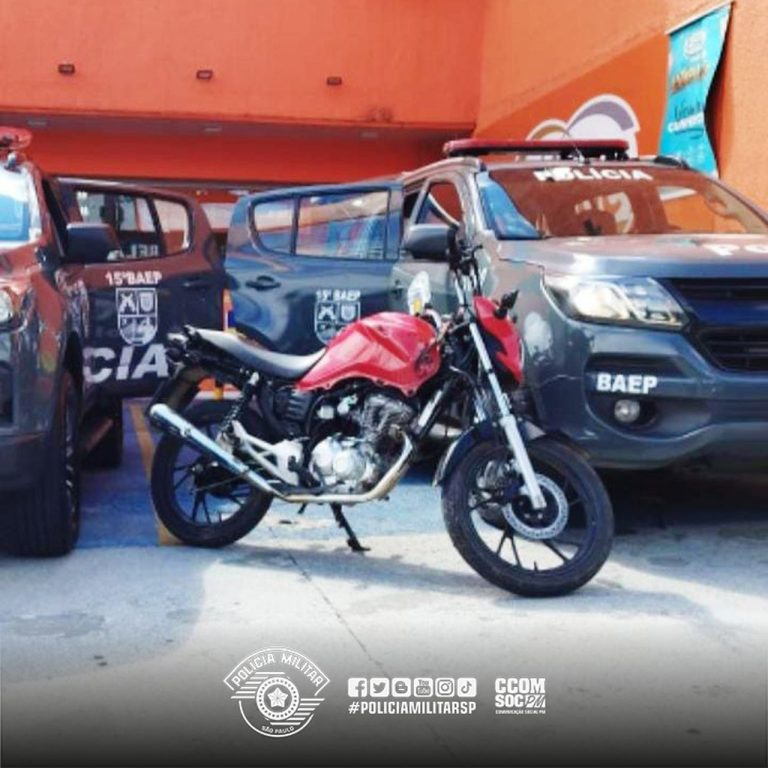 moto roubada