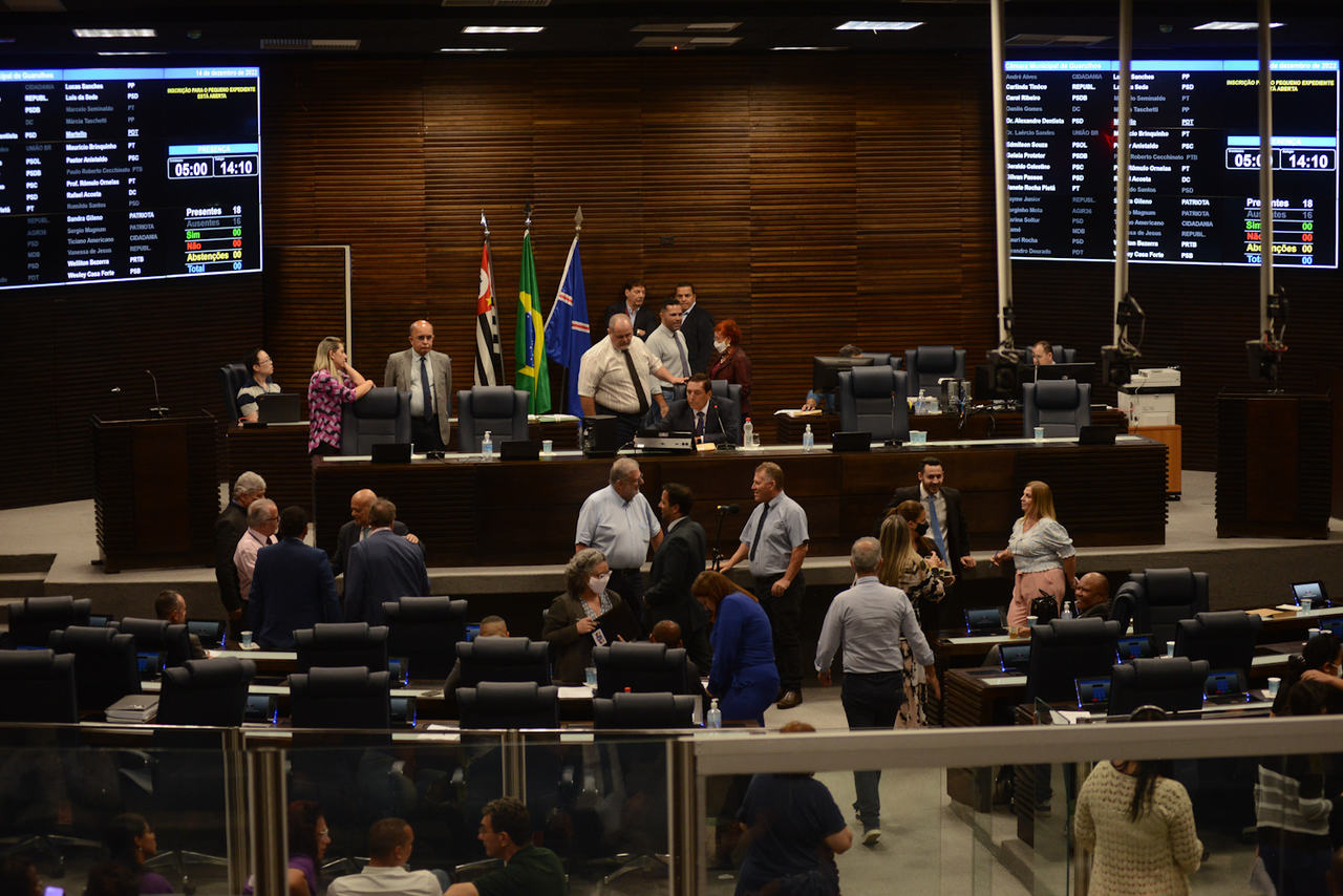 plenário da Câmara Municipal
