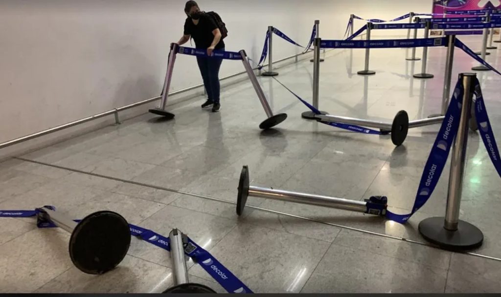 Suspeita de vazamento de gás no aeroporto de Guarulhos