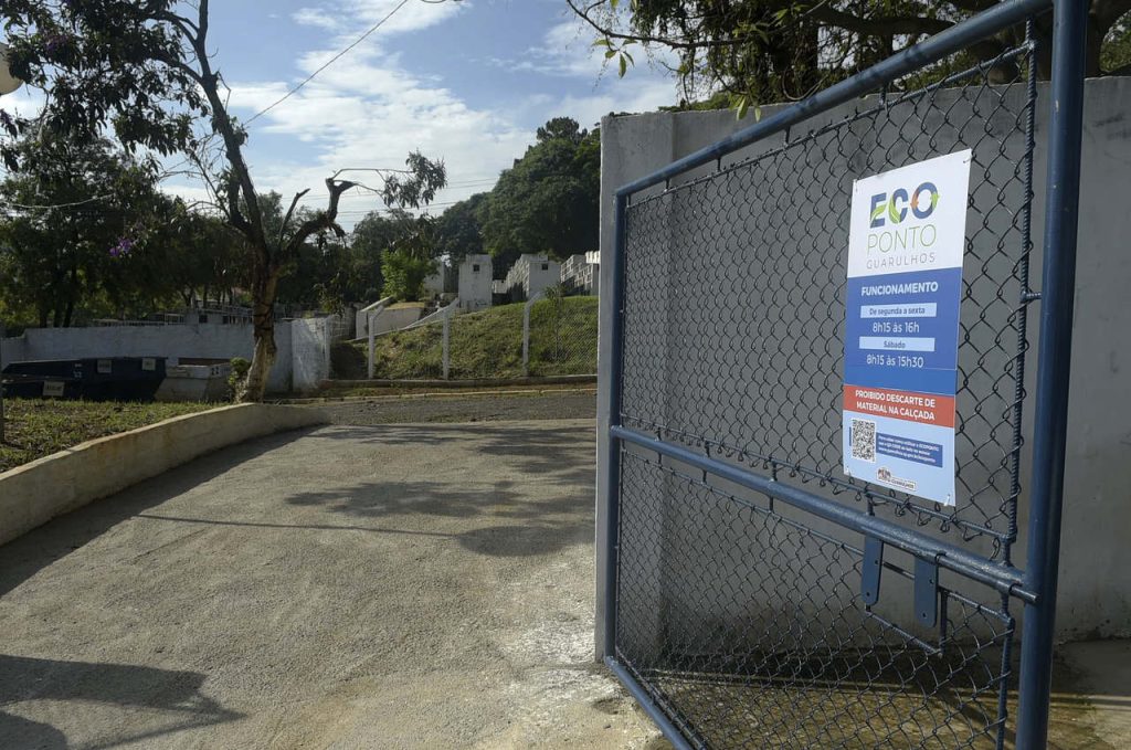 Mais 60 mil toneladas de materiais foram recolhidos nos Ecopontos de Guarulhos em 2022