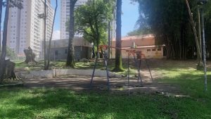 Parquinho infantil do complexo do Lago dos Patos