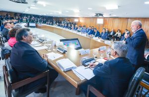 Reunião de Lula com governadores