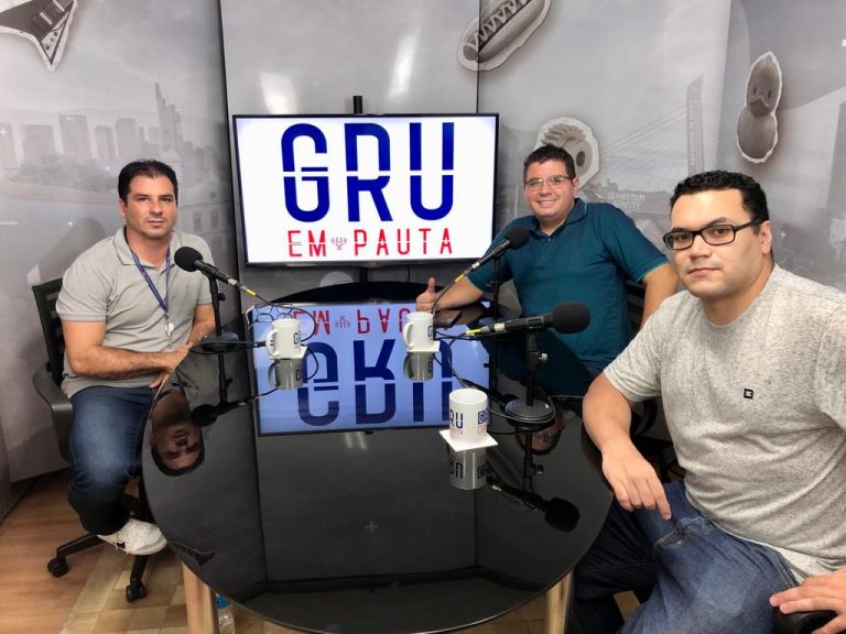 Ticiano Americano, Wellington Alves e Eurico Cruz no GRU em Pauta