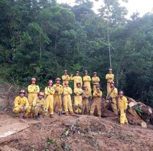Bombeiros de Guarulhos ajudam nas buscas por vítimas das chuvas de São Sebastião