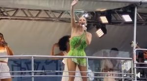 Claudia Leitte no Bloco Banda Bicha em Guarulhos
