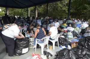 Ponto de Arrecadação para vítimas das chuvas no litoral norte