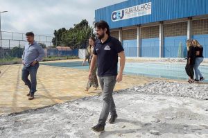 Vistoria piscinas CEU Pq São Miguel