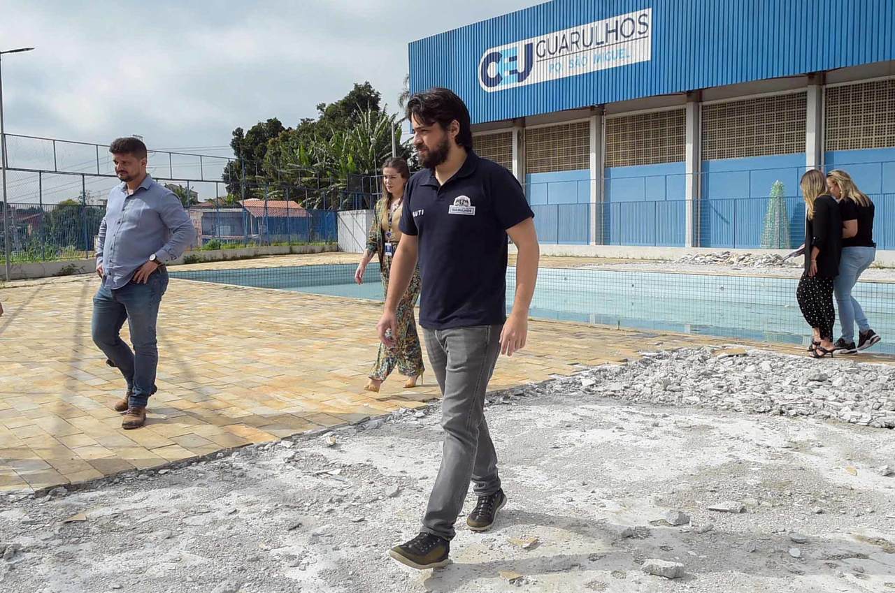 Vistoria piscinas CEU Pq São Miguel