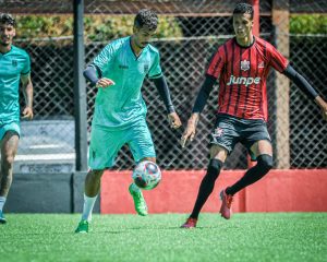 Flamengo de Guarulhos e Paulista em jogo-treino