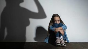 criança com medo x violência