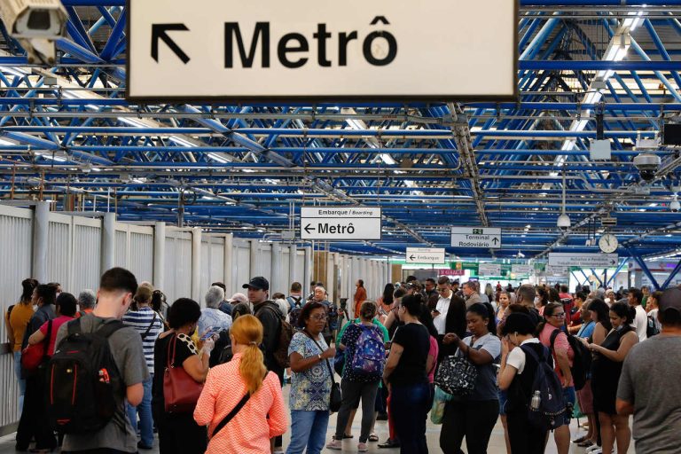 greve no Metrô