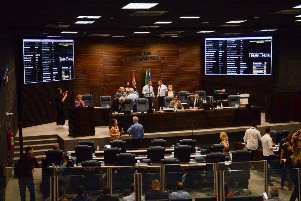 sessão da Câmara Municipal