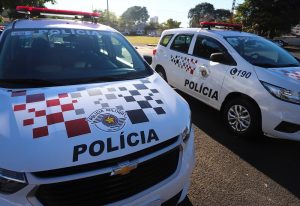 viaturas da Polícia Militar