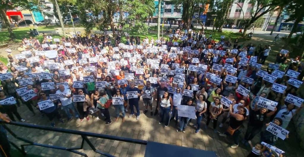 Greve dos professores do Stap
