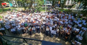 Greve dos professores do Stap