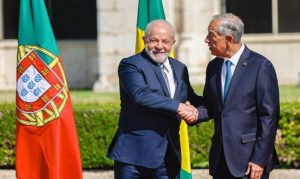 Lula e presidente português