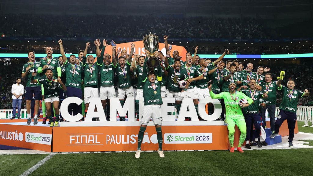 Palmeiras, campeão paulista de 2023