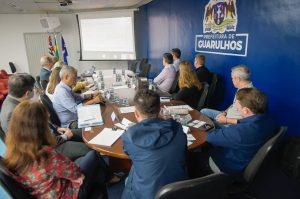Reunião trânsito e transporte