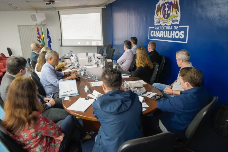 Reunião trânsito e transporte