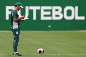 Abel Ferreira em campo