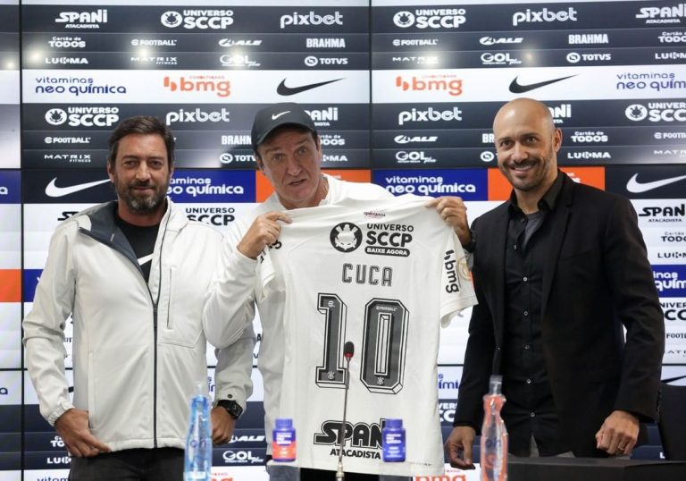 Cuca treinador do Corinthians