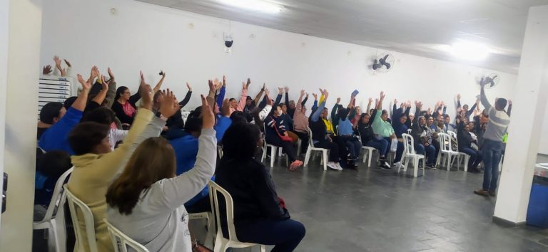 Assembleia do Sindicato dos Agentes Comunitários de Saúde