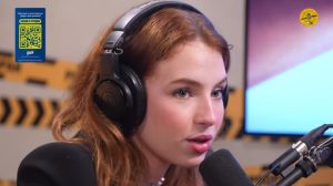 Fernanda Schneider no podcast Podpah