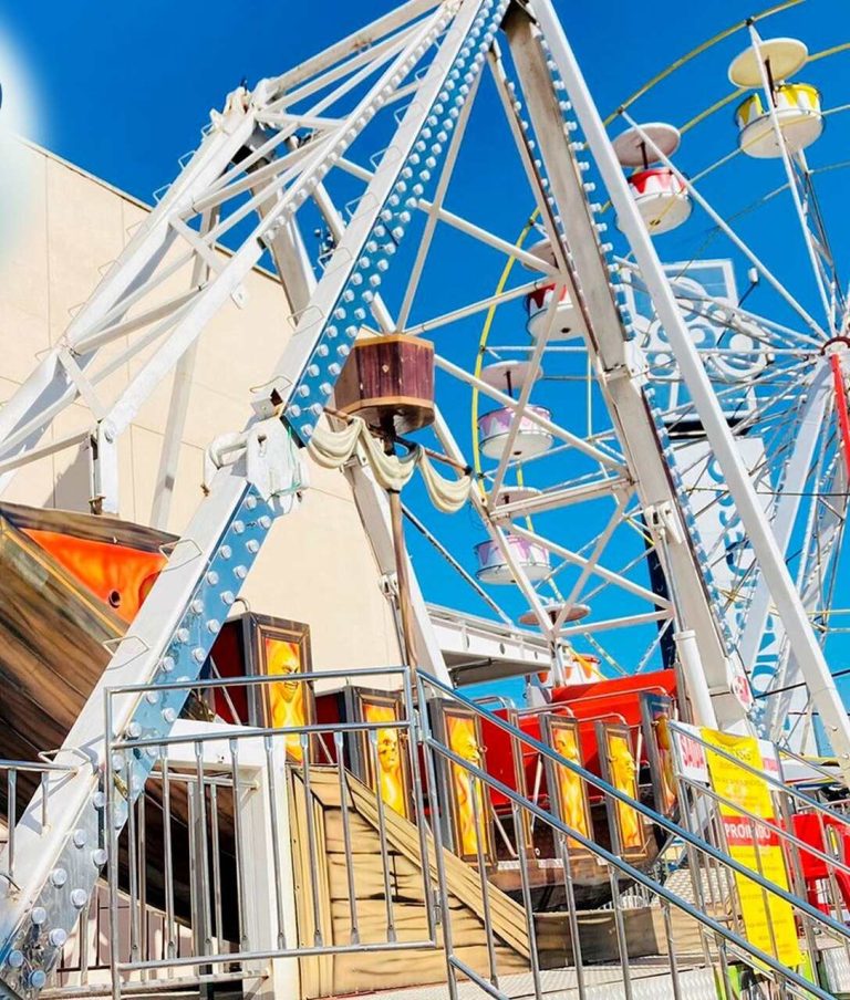 Parque de diversões no Shopping Bonsucesso
