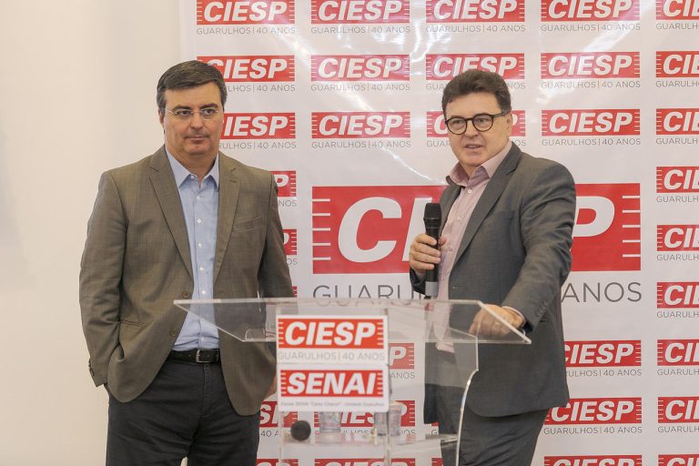Rafael Cervone e Maurício Colin, do Ciesp