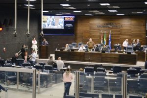 Sessão na Câmara Municipal