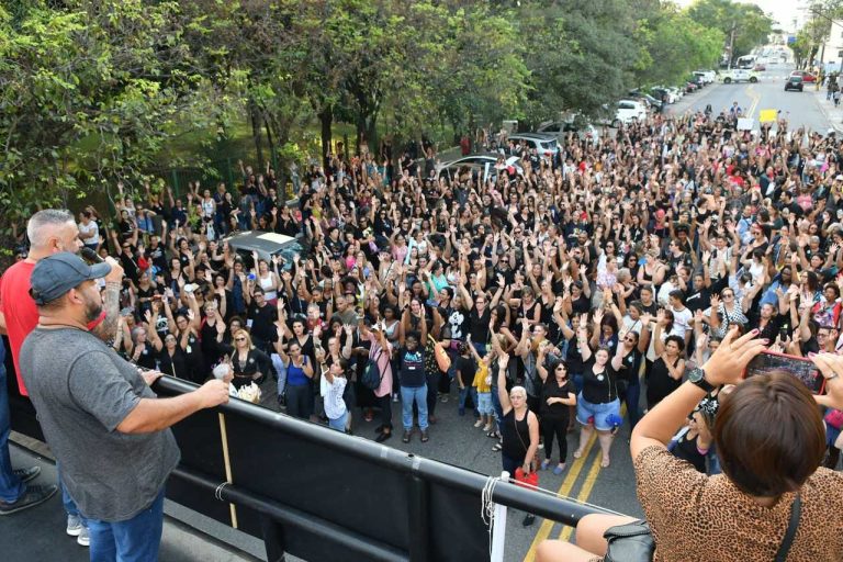 greve dos professores