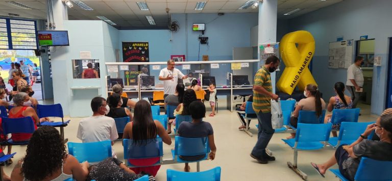 maio amarelo - UBS Guarulhos