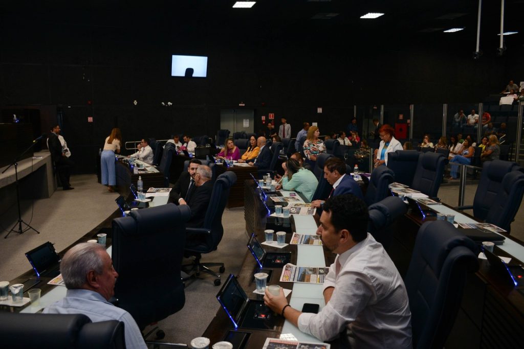 plenário da Câmara Municipal de Guarulhos