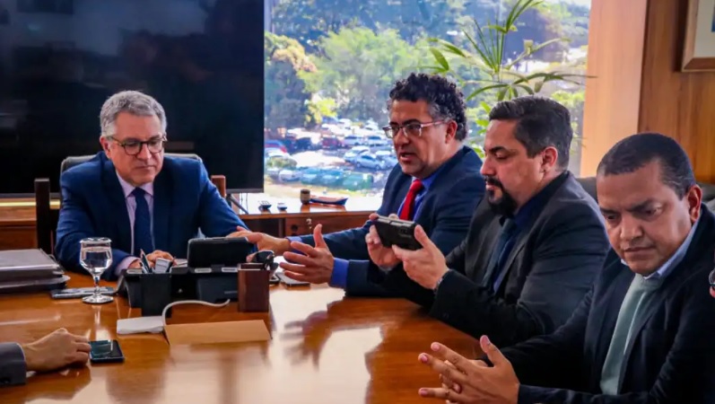Alexandre Padilha, Alencar Santana, Maurício Brinquinho e Edmilson Souza