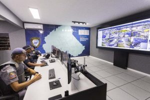 Central de Monitoramento da GCM de Arujá