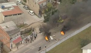 Protesto no Jardim Bananal