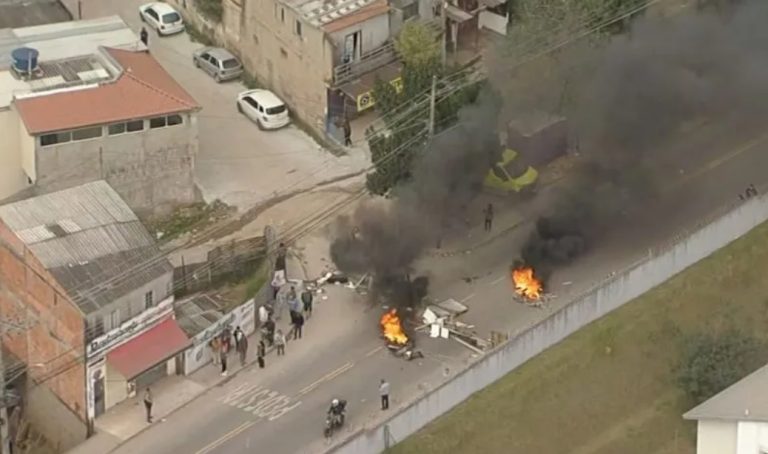 Protesto no Jardim Bananal