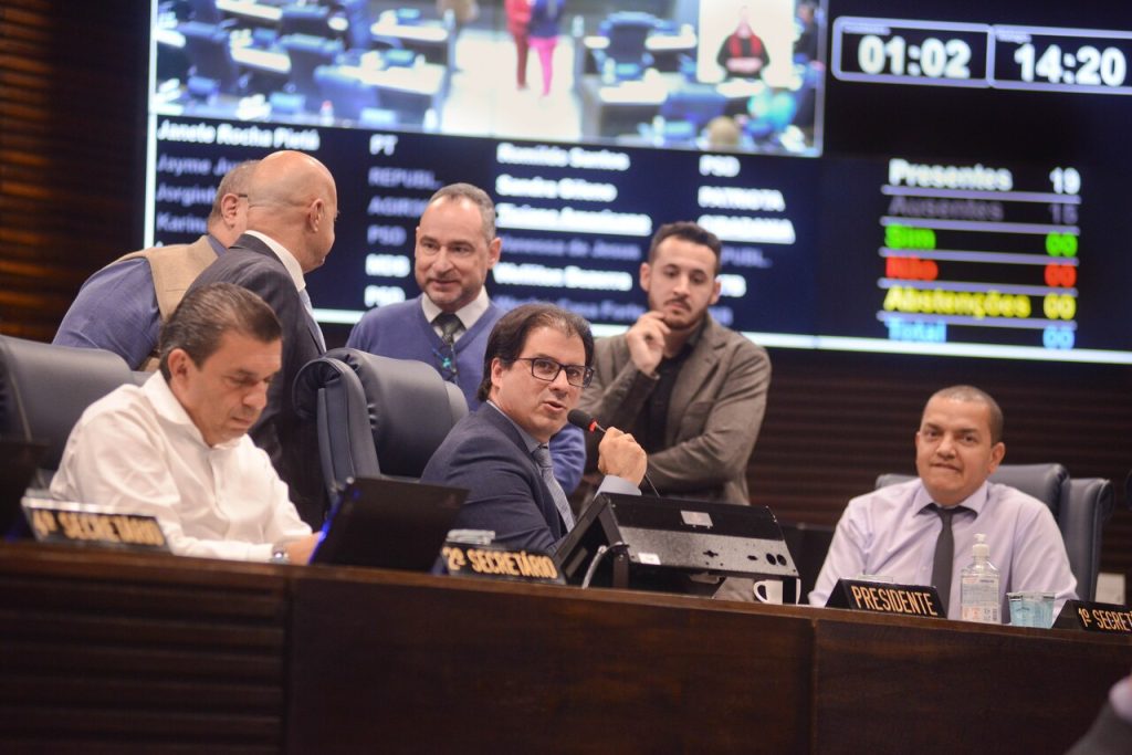 Sessão na Câmara Municipal