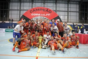Wimpro, tri campeã da Copa da Liga Paulista de Futsal Sub20