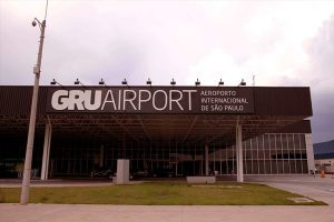 fachada Terminal 1 do Aeroporto de Guarulhos