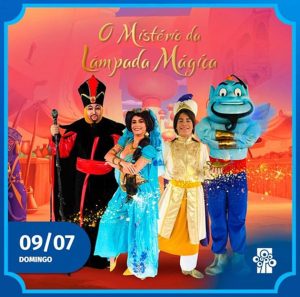Mistério da lâmpada mágica