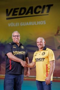 Nery Tambeiro e Anderson Marsili, do Vôlei Guarulhos
