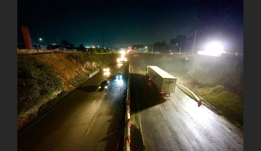 Após demolição do viaduto de Bonsucesso, o tráfego das pistas expressas está liberado 