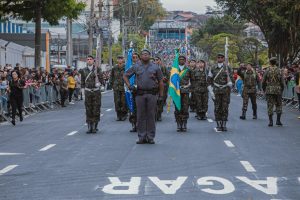 Desfile cívico-militar de sete de setembro
